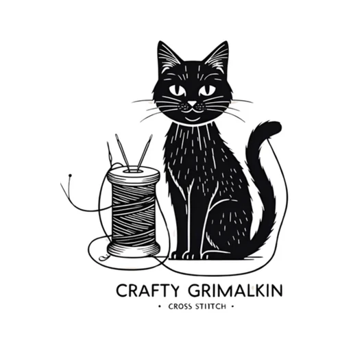The Crafty Grimalkin logo