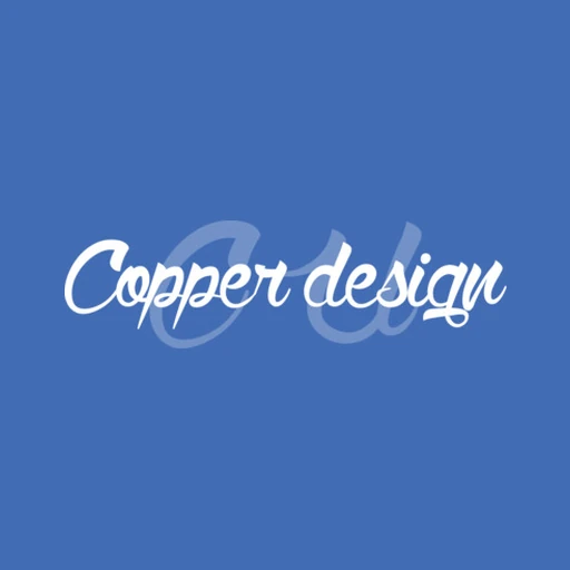 CU-COPPER DESIGN logo